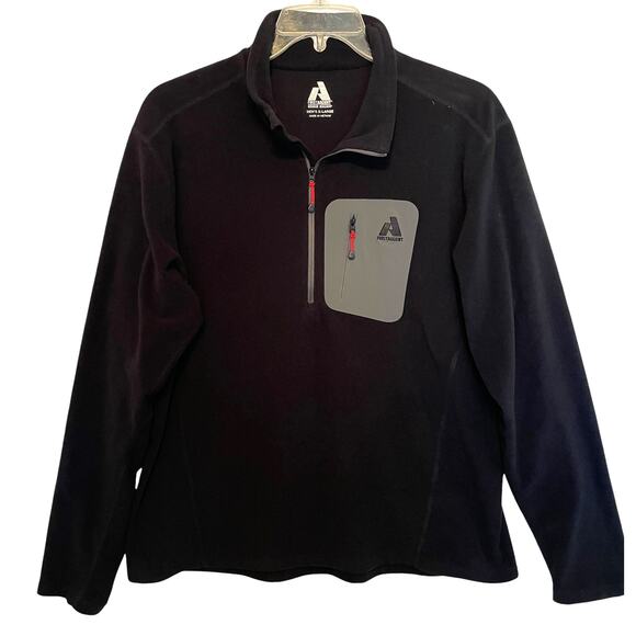 Eddie Bauer Other - Eddie Bauer First Ascent 1/4 Zip Plush Pullover Mens XL Black Fleece Gorpcore